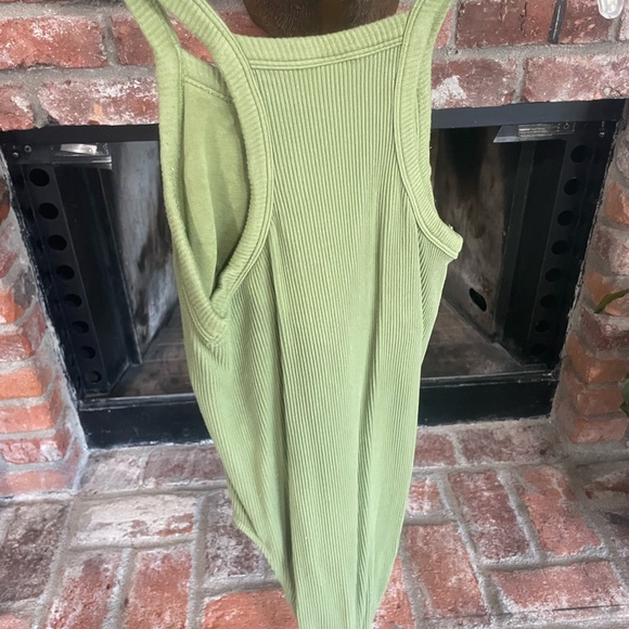 Fabletics Green Ribbed Body Suit - Picture 2 of 3